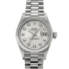 Rolex — Rolex Datejust 79166G 26mm Platinum Silver #WW6205 — Watch — resale