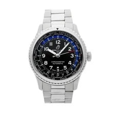 Breitling — Breitling Aviator 8 B35 Unitime 43mm Steel Auto Bracelet AB3521U41B1A1 — Watch — resale