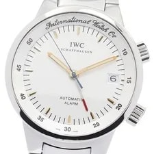 IWC — IWC Schaffhausen GST Alarm IW353703 Silver Dial Automatic Watch_915167 — Watch — resale