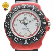 TAG Heuer — ▶️ TAG Heuer Formula 1 385.513/1 Red White 35mm Quartz — Watch — resale