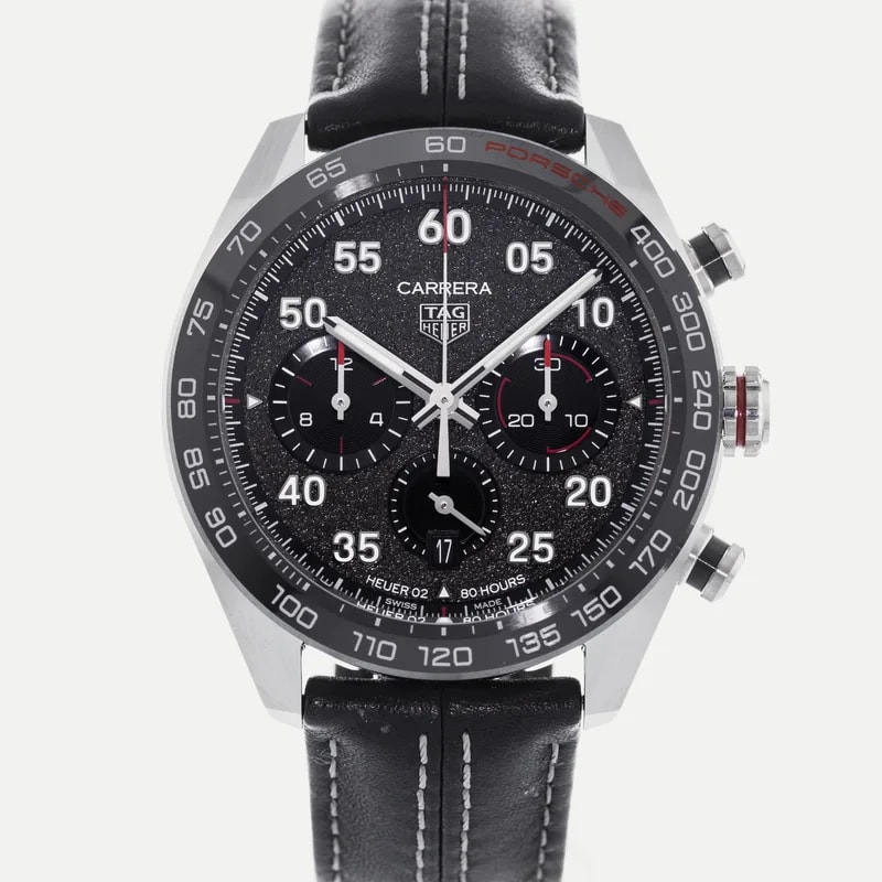 TAG Heuer — TAG Heuer Carrera Calibre Heuer 02 Porsche Chronograph Special Edition CBN2A1F — Watch — resale
