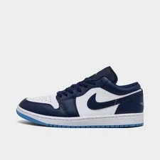 Air Jordan — Air Jordan Retro 1 Low Casual Shoes /Univ B 553558 404 — Sneaker — resale