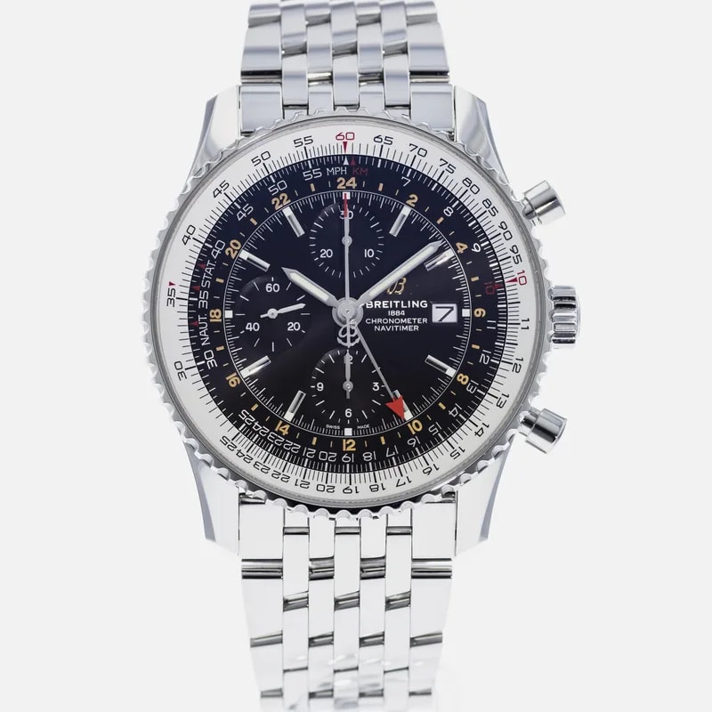 Breitling — Breitling Navitimer 1 Chronograph GMT 46 A2432212 — Watch — resale