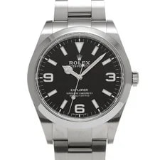 Rolex — Rolex Explorer 214270 39mm Stainless Steel Black #WW1437 — Watch — resale