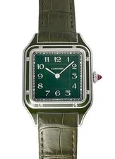 Cartier — Cartier Santos Dumont LM WGSA0096 Platinum 43.5mm Mechanical (Manual) #KMW200 — Watch — resale