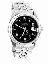 Tudor — Tudor Prince Date 74000 Automatic Silver Dial Stainless Steel Swiss — Watch — resale