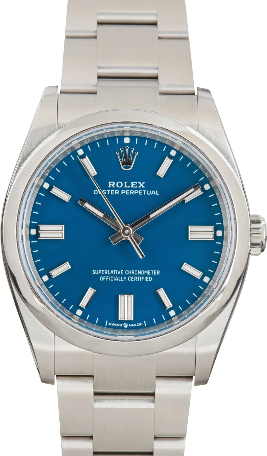 Rolex — Rolex Oyster Perpetual 36 Med Blue Ref 126000 — Watch — resale