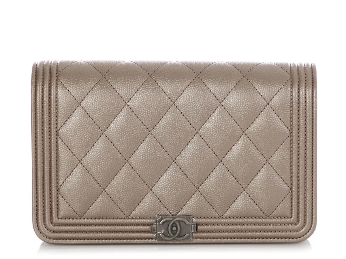 Chanel — Chanel Boy Wallet on Chain WOC — Handbag — resale