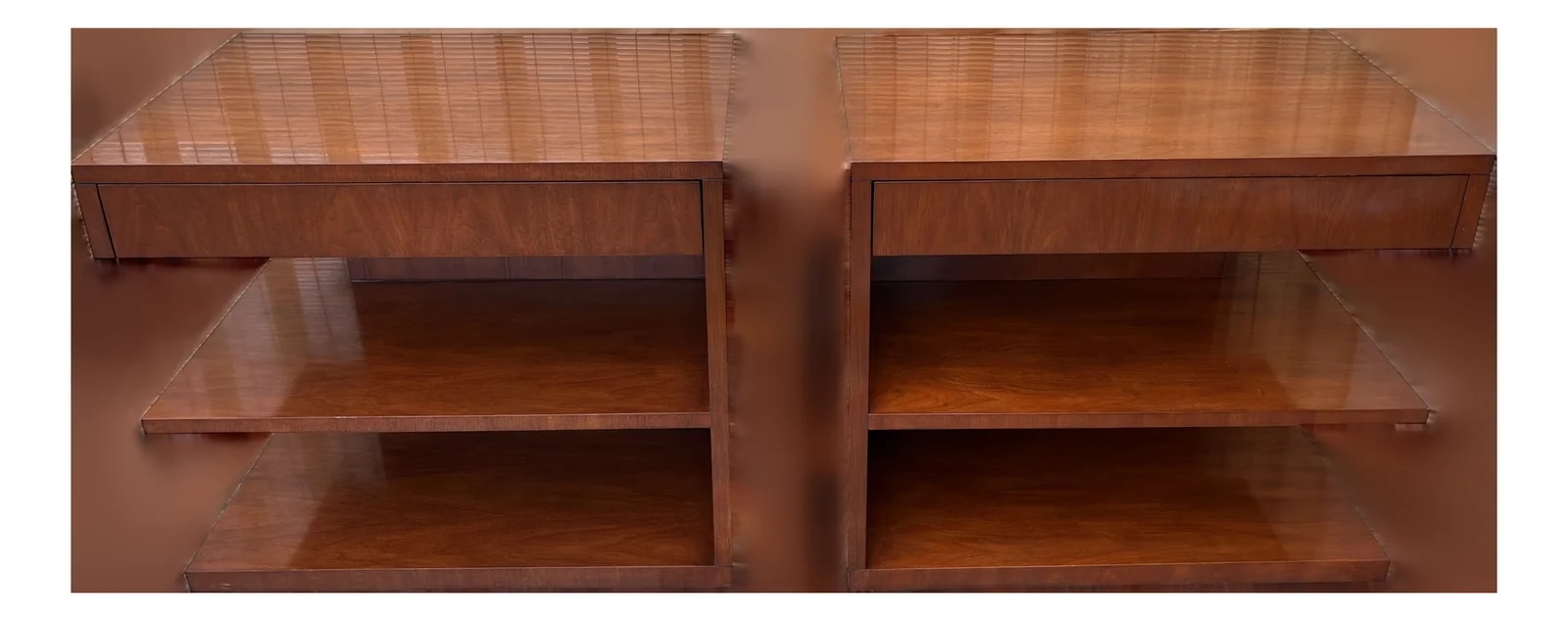 Ralph Lauren — A Pair of Nightstands By Ralph Lauren Modern Hollywood Home Collection — Furniture — resale