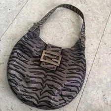 Fendi — Fendi Zebra Plate Formal Auth — Handbag — resale
