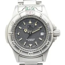 Tag Heuer — TAG Heuer 4000 Series WF1411 0 Quartz Gray Dial Stainless Steel TAG — Watch — resale