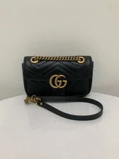 Gucci — Gucci Small GG Marmont 22(22*13*6)cm — Handbag — resale