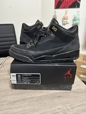 Jordan — Size 12 - Clean Air Jordan Retro 3 History Month Metallic BHM — Sneaker — resale
