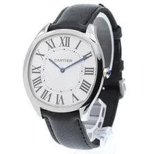 Cartier — Cartier Drive de Extra-Flat WSNM0011 39mm SS Silver Dial #C2638 — Watch — resale