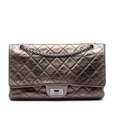 Chanel — Chanel Metallic Aged Reissue 2.55 Double Flap 227 — Handbag — resale