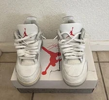 Jordan — Jordan Air 4 ’s / / Mid-Top Lace-Up Basketball — Sneaker — resale