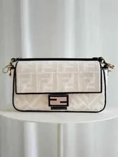 Fendi — Fendi Baguette With Embroidery — Handbag — resale