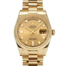 Rolex — Rolex Day-Date 118238A 36mm Yellow Gold Champagne #WW6069 — Watch — resale