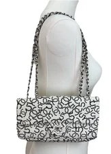 Chanel — Chanel Classic Flap CC Dot Print 2005 By Karl Lagerfeld — Handbag — resale