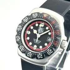 Tag Heuer — TAG Heuer Formula 1 Black Red 374.508 Quartz Authentic From Japan — Watch — resale