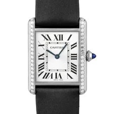 Cartier — Cartier Tank Must LM W4TA0017 Stainless Steel 33.7mm Silver Dial Quartz #TKW660 — Watch — resale