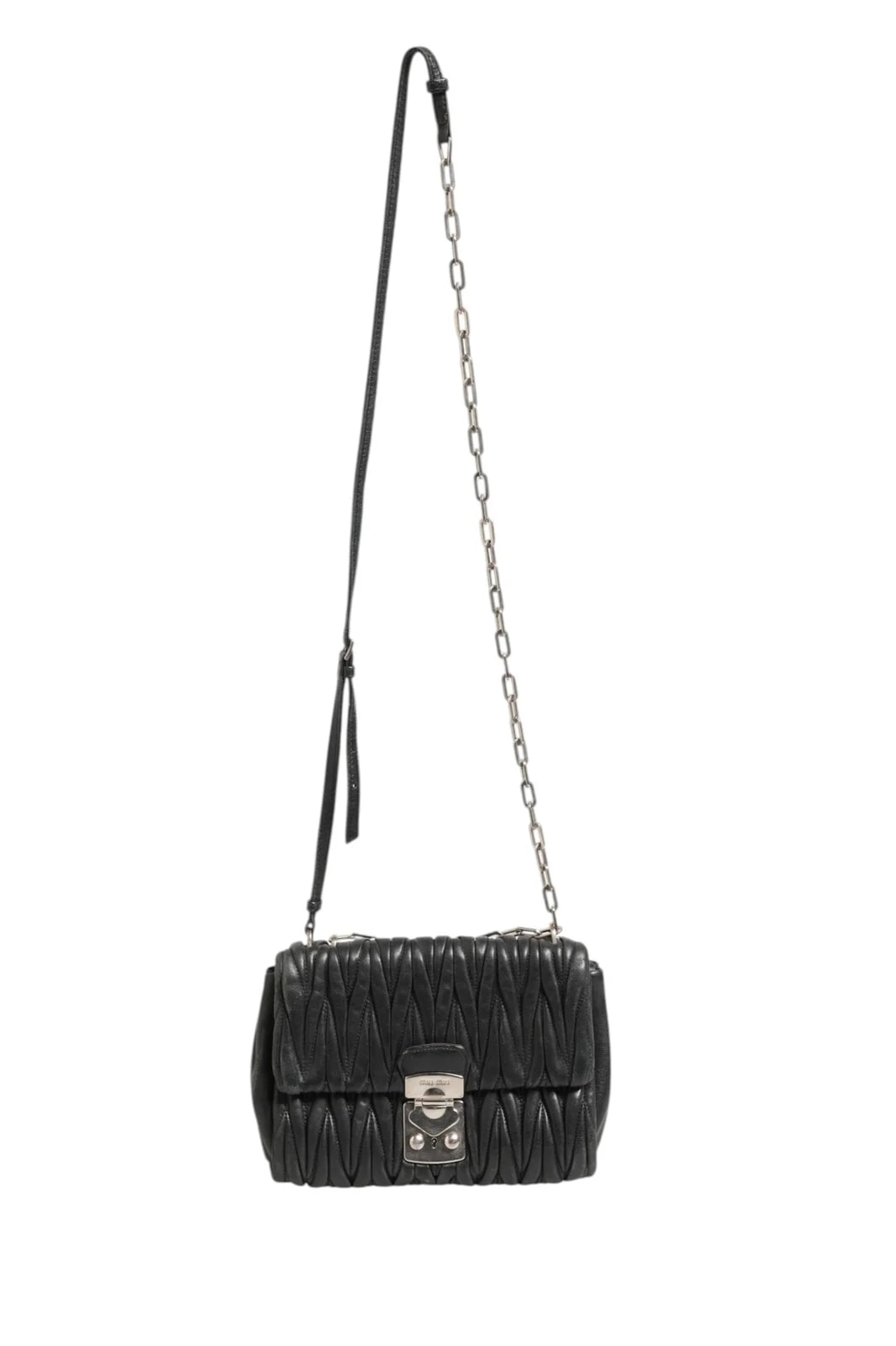 Miu Miu — Miu Confidential Matelasse Flap — Handbag — resale