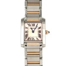 Cartier — Authentic Cartier Tank Française SM PG Two-tone W51027Q4 SSxPG Quartz... — Watch — resale