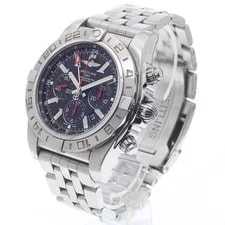 Breitling — Breitling Chronomat GMT AB0412 47mm SS Black #C4635 — Watch — resale