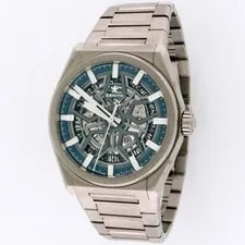 Zenith — Zenith Defy Classic Skeleton Titanium Bracelet Watch 95.9000.670 41mm B/P — Watch — resale