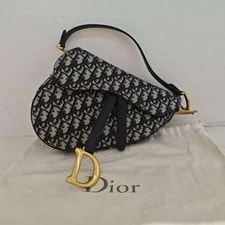 Dior — Dior Saddle Monogram Embroidered and - Excellent #M3INXW — Handbag — resale