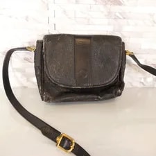 Fendi — Fendi Crossbody Satchel Sling 80s Defects — Handbag — resale