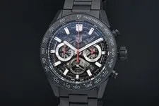 Tag Heuer — TAG Heuer CBG2A90.BH0653 Carrera Caliber Heuer 02 Chronograph Black #0270 — Watch — resale