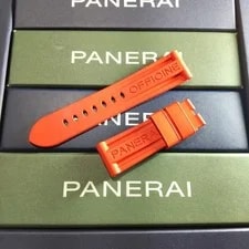 Panerai — Officine Panerai Cowhide Rubber Strap With BA Buckle From Japan — Watch — resale