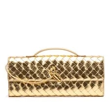 Bottega Veneta — Bottega Veneta Metallic Andiamo — Handbag — resale