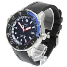 IWC — IWC Aquatimer Deep Two IW354702 48mm SS Black Dial Automatic Date #C1940 — Watch — resale