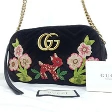 Gucci — Gucci GG Marmont Camera Floral Bambi — Handbag — resale