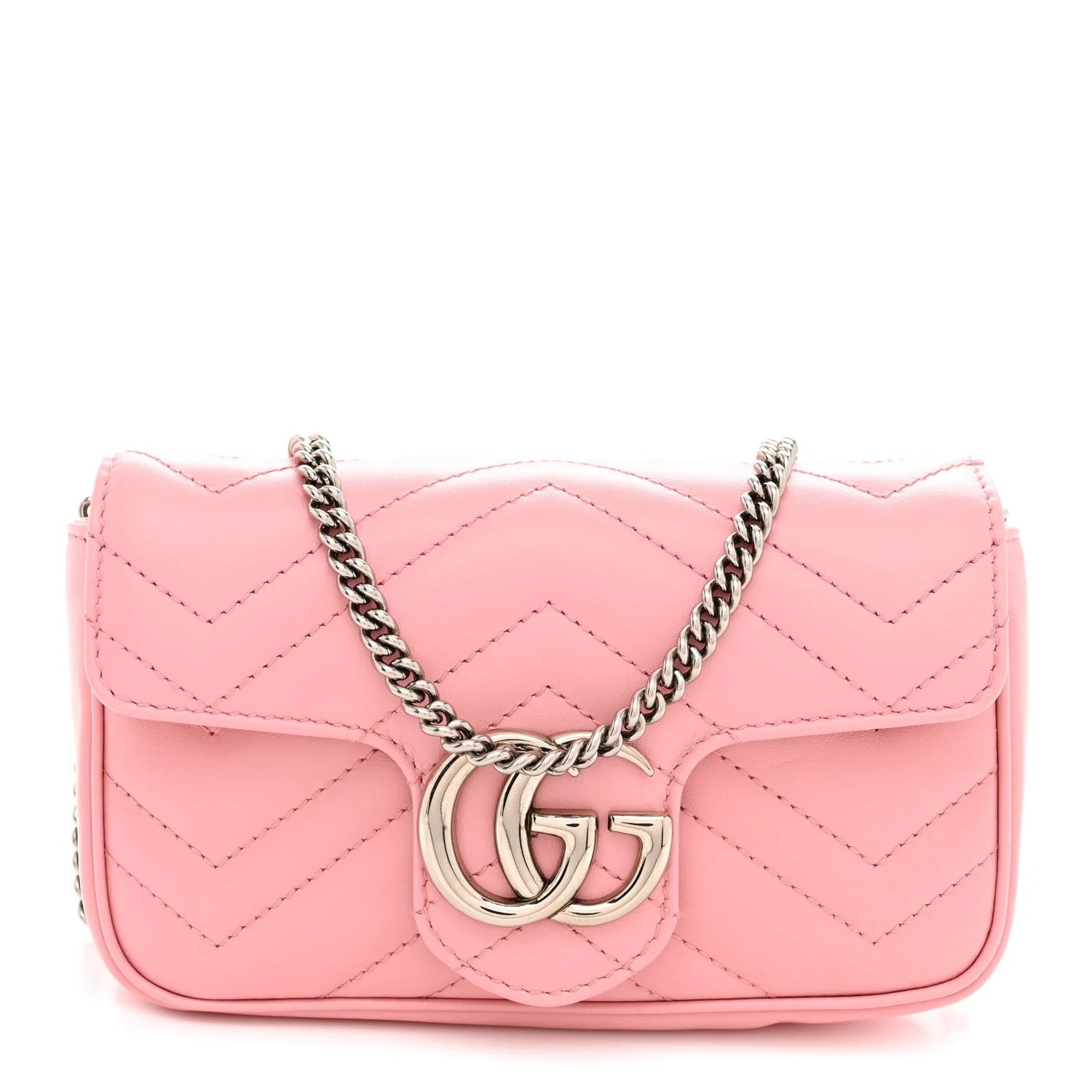 Gucci — Matelasse Super Mini GG Marmont Wild — Handbag — resale