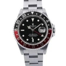 Rolex — Rolex GMT MasterII 40mm Stainless Steel Black Dial 16710 — Watch — resale