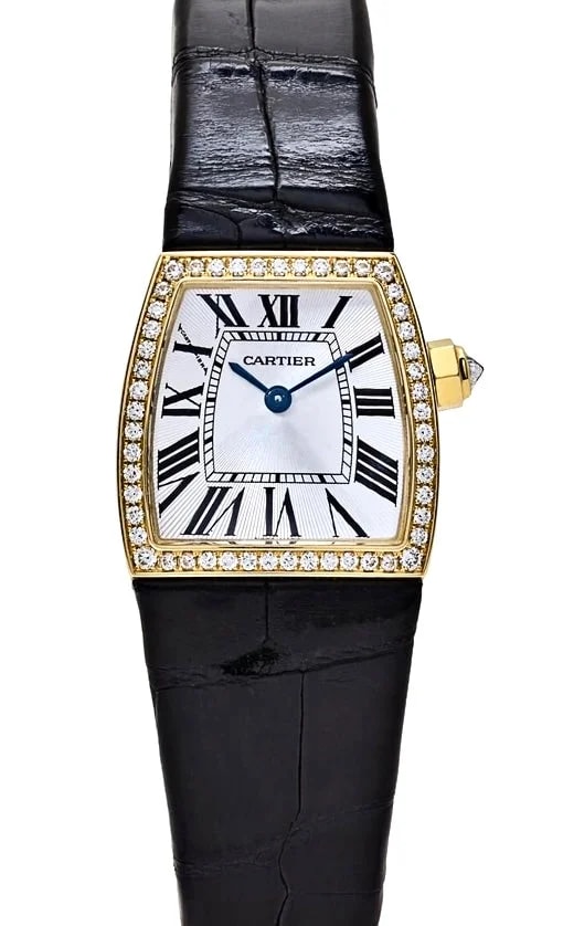 Worldofluxuryus — Cartier la Doña 18K Yellow Gold & Diamonds Lady's — Watch — resale