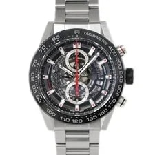Tag Heuer — TAG Heuer Carrera CAR2A1W.BA0703 43mm Stainless Steel Black Dial #KN399 — Watch — resale