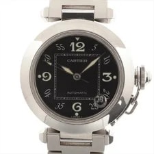 Cartier — Cartier Pasha C W31043M7 SS AT Black Dial — Watch — resale