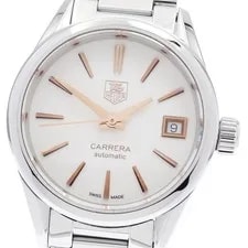 Tag Heuer — TAG Heuer WAR2412 3 Carrera Caliber 9 Date Automatic Good Condition 93441 — Watch — resale