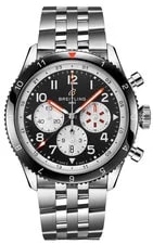 Breitling — Breitling Super AVI AB04452A1L1A1 Curtiss Warhawk Green Dial Dress — Watch — resale