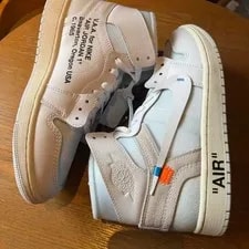Jordan — Jordan 1 X Virgil Abloh Archive Retro High Alaska 270mm Official — Sneaker — resale