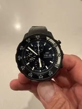 IWC — IWC Aquatimer Black - IW376705 — Watch — resale