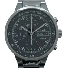 IWC — IWC GST Chronograph IW370706 Black From Japan #510 — Watch — resale