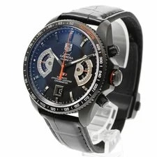Tag Heuer — TAG Heuer Grand Carrera CAV518K.FC6268 Automatic 43mm Box Papers Black — Watch — resale