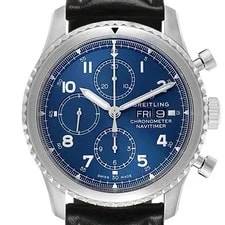 Breitling — Breitling Navitimer Blue Dial Chronograph Steel A13314 — Watch — resale