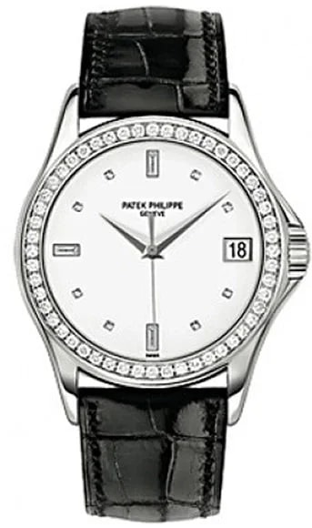 Worldofluxuryus — Patek Philippe Calatrava 18K White Gold Lady’s — Watch — resale