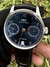 IWC — IWC Portuguese Automatic IW500710 Blue Dial Automatic 42mm — Watch — resale